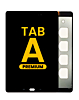 LCD Assembly without Frame for Galaxy Tab A 9.7 (T550) (BLACK) (Premium)