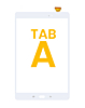 Digitizer for Galaxy Tab A 9.7 (T550) (WHITE)