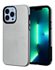 iPhone 13 Mini Shock Absorption Protective Dual Layer Case - SILVER (Only Ground Shipping)