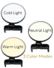 Led Selfie Ring Light Clip - (BLACK) (Only Ground Shipping)