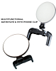 Led Selfie Ring Light Clip - (BLACK) (Only Ground Shipping)