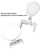 Led Selfie Ring Light Clip - (WHITE) (Only Ground Shipping)