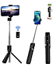 P40 Selfie Stick Tripod - (BLACK) (Only Ground Shipping)