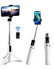 P40 Selfie Stick Tripod - (WHITE) (Only Ground Shipping)