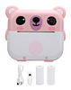 SNAP'Z Instant Print Digital Camera with Sticker Roll - PINK (Only Ground Shipping)