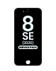 Stock up on the black LCD assembly for iPhone SE 2020 and iPhone 8 – service pack.