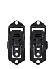 Left & Right Kickstand Hinge (BLACK) (2 Pack) for Microsoft Surface Pro 6 (1796) / Pro 7 (1866)