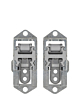 Left & Right Kickstand Hinge (SILVER) (2 Pack) for Microsoft Surface Pro 5 / Pro 6 (1796) / Pro 7 (1866)
