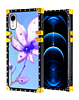 Square Case with BLUE Light Design - 2 for iPhone XR (Only Ground Shipping)