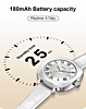 LDNIO SW03 Health Monitoring Smart Watch with AMOLED Screen Bluetooth 5.4 (SILVER) (Only Ground Shipping)