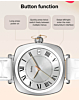 LDNIO SW03 Health Monitoring Smart Watch with AMOLED Screen Bluetooth 5.4 (SILVER) (Only Ground Shipping)