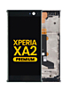 LCD Assembly with Frame for Sony Xperia XA2 (BLACK) (Premium)