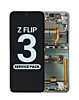 OLED Assembly with Frame for Galaxy Z Flip 3 F711 (GREEN) (US and International) (Service Pack)