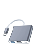 Multiport Adapter for USB C to HDMI (Only Ground Shipping)