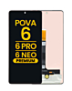 LCD Assembly without Frame for Tecno Pova 6 / 6 Pro / 6 Neo (Premium)