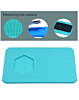 TE-715 Mini LCD Screen Film Repair Silicone Mat with Camera Protection Function (BLUE)