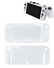 Dobe Silicone Protective Cover (CLEAR) for Nintendo Switch OLED (Only Ground Shipping)