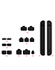 Dobe Dust Plug Set for Switch 2 (Only Ground Shipping)