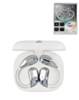 ELEVATE On-Ear True Wireless Earbuds with Touchscreen Smart Case (WHITE) (Only Ground Shipping)