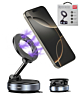 360° Adjustable Vacuum Suction Car Phone Holder for Magsafe - BLACK (Only Ground Shipping)