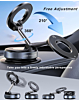360° Adjustable Vacuum Suction Car Phone Holder for Magsafe - BLACK (Only Ground Shipping)