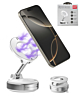 360° Adjustable Vacuum Suction Car Phone Holder for Magsafe - WHITE (Only Ground Shipping)