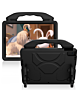 Hand - Held Stand Kids Case - BLACK for iPad 5 (2017) / iPad 6 (2018) / Air 1 / Air 2 / Pro 9.7 (Only Ground Shipping)