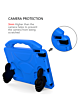 Hand - Held Stand Kids Case - BLUE for iPad Mini 1 / 2 / 3 / 4 / 5 (Only Ground Shipping)