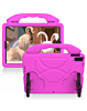 Hand - Held Stand Kids Case - PINK for iPad 5 (2017) / iPad 6 (2018) / Air 1 / Air 2 / Pro 9.7 (Only Ground Shipping)
