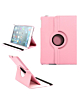Universal 12"  360 Degree Rotating Leather Swivel Stand Case- LIGHT PINK (Only Ground Shipping)