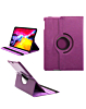 Universal 11"  360 Degree Rotating Leather Swivel Stand Case- PURPLE (Only Ground Shipping)