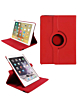 Universal 12"  360 Degree Rotating Leather Swivel Stand Case- RED (Only Ground Shipping)