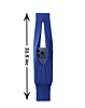 Long Soft Stretch Knit Phone Sleeve - BLUE (Only Ground Shipping)