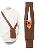 Long Soft Stretch Knit Phone Sleeve - CINNAMON (Only Ground Shipping)