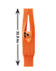 Long Soft Stretch Knit Phone Sleeve - ORANGE (Only Ground Shipping)