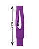 Long Soft Stretch Knit Phone Sleeve - PURPLE (Only Ground Shipping)