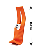 SHORT Soft Stretch Knit Phone Sleeve - ORANGE (Only Ground Shipping)