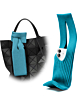 SHORT Soft Stretch Knit Phone Sleeve - TEAL (Only Ground Shipping)
