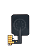 LG V40 ThinQ Home Button with Flex Cable (RED)