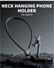 VEN-DENS VD-HD075 Flexible Neck Phone Holder – Adjustable Hands-Free Smartphone Mount (Only Ground Shipping)