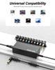 VEN-DENS VD-UC01 Universal Laptop Power Adapter with Interchangeable Charging Tips (Only Ground Shipping)