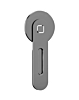 Aluminum Alloy Magnetic Phone Holder (GRAY) (Only Ground Shipping)