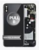 Shop the Back Housing Frame with small components pre-installed for iPhone X, Space Gray, OEM Pull B Grade.
