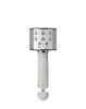 Shiny Karaoke Microphone Speaker with Disco Ball Insert - WHITE PEARLS (Only Ground Shipping)