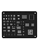 WYLIE CPU BGA Reballing Stencil for iPhone 11 Series / A13 (Black) (Not Returnable)