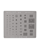 WYLIE BGA Reballing Stencil for iPhone 14 / 14Mini / 14P / 14PM (Silver)