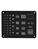 WYLIE CPU BGA Reballing Stencil for iPhone 8 / 8 Plus / X (Black) (Not Returnable)