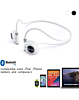X56A Water Resistant Bluetooth Wireless Headphones - WHITE (Only Ground Shipping)