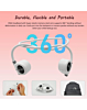 X56A Water Resistant Bluetooth Wireless Headphones - WHITE (Only Ground Shipping)