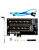 PCIE X1 NGFF & NVME SSD Converter